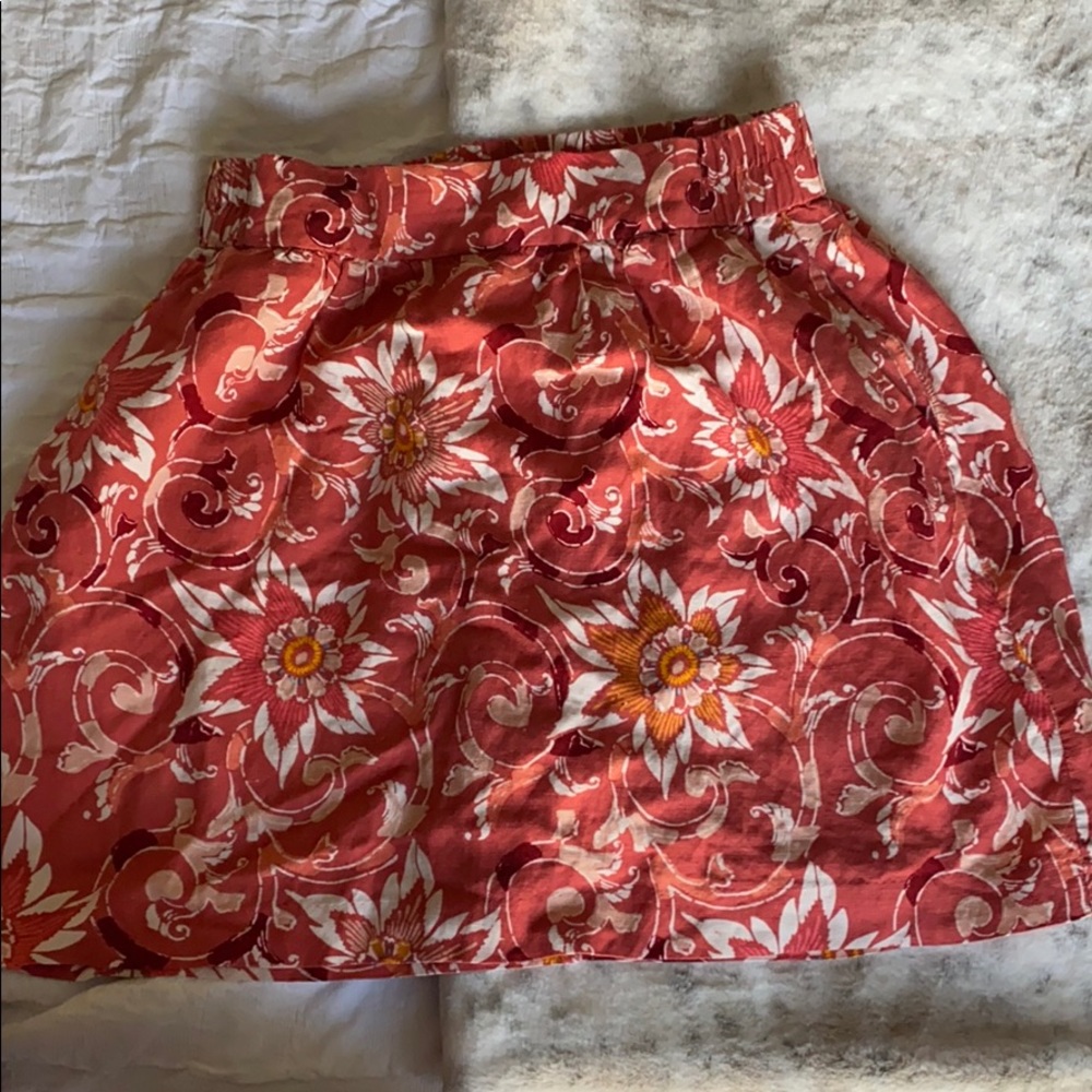 Loft floral skirt
